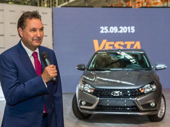 Бу Андерссон запустил Lada Vesta в серийное производство