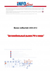 База событий 2009-2012  "Автомобильный рынок РФ и мира "