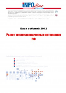 База событий 2012  "Рынок теплоизоляционных материалов РФ"